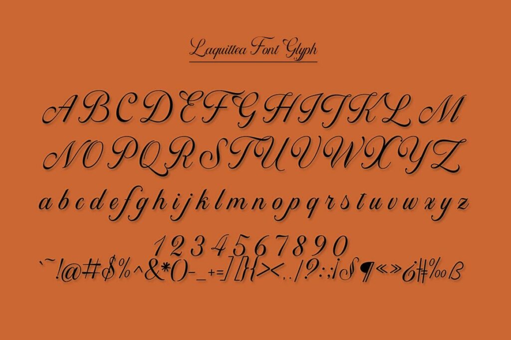 Laquittea Script Poster 4