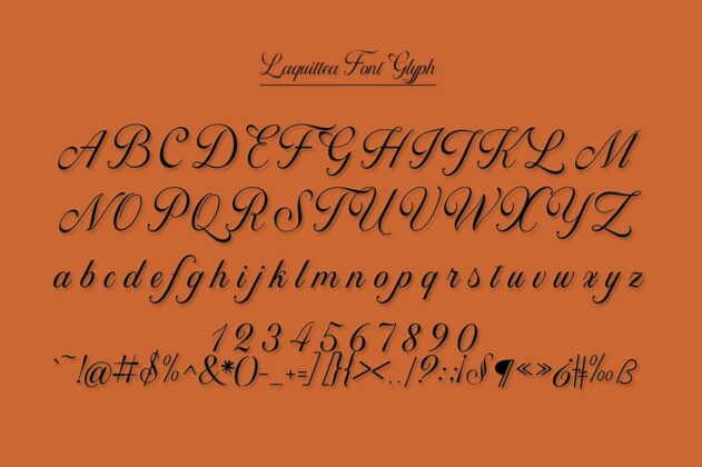 Laquittea Script Poster 4
