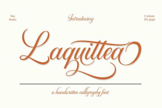 Laquittea Script Poster 5