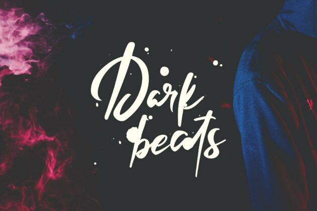 Lelushka Script + Ink marks Poster 7