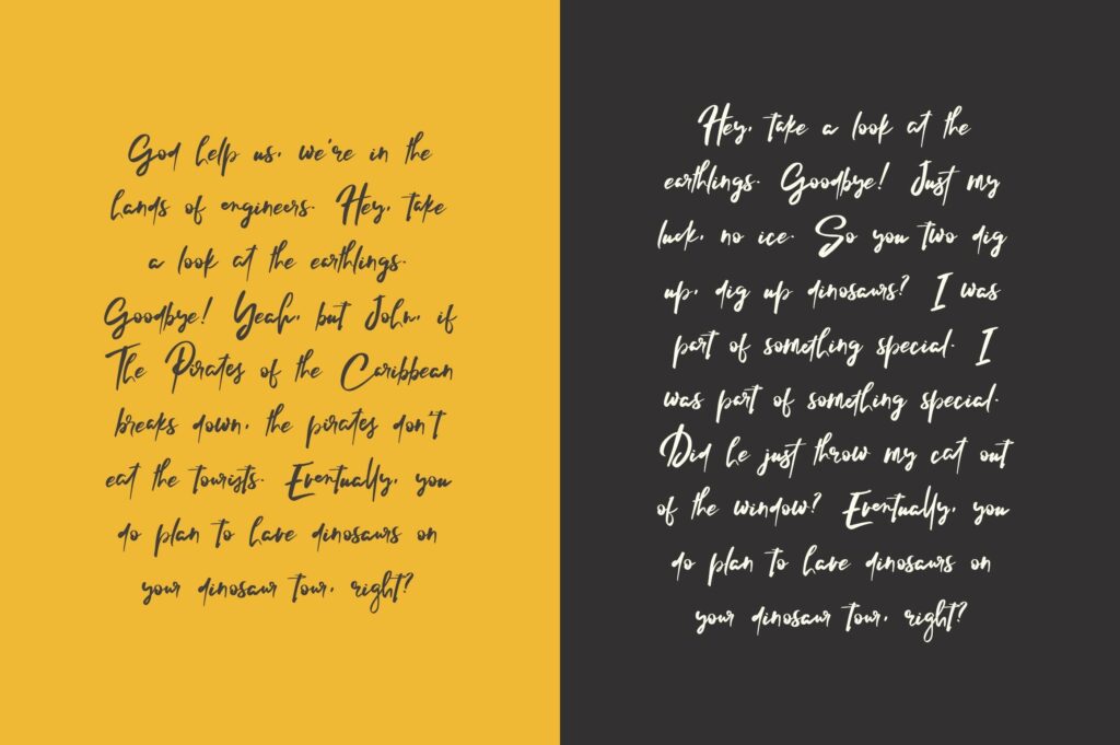 Lelushka Script + Ink marks Poster 8