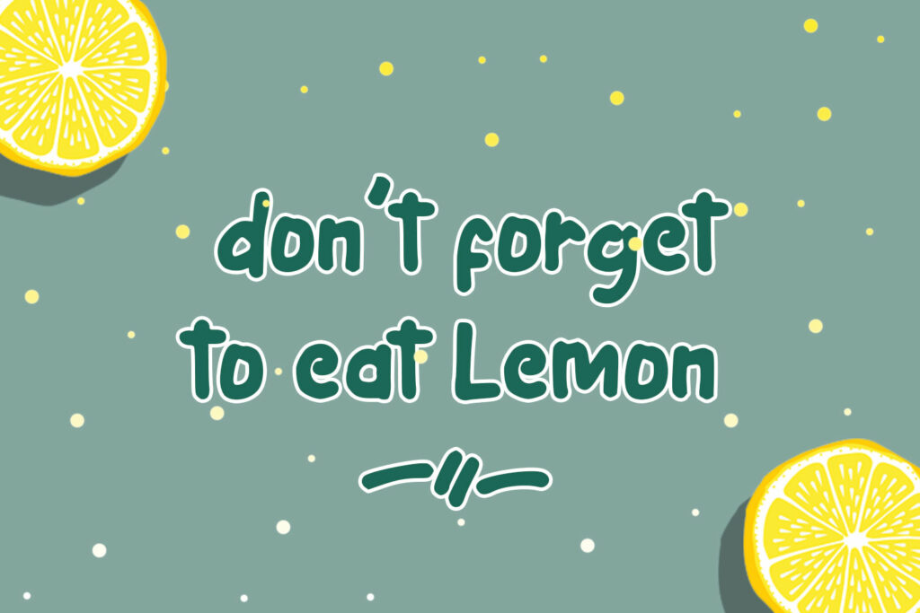 Lemon Poster 5