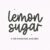 Lemon Sugar – Cute Script Font