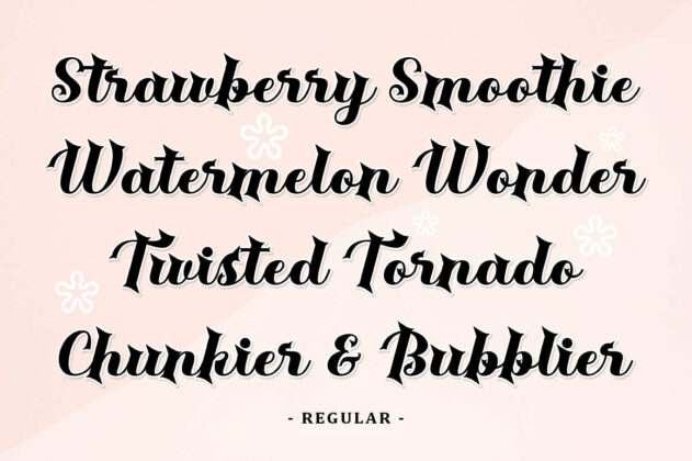 Lennox | Vintage Script Font Poster 3