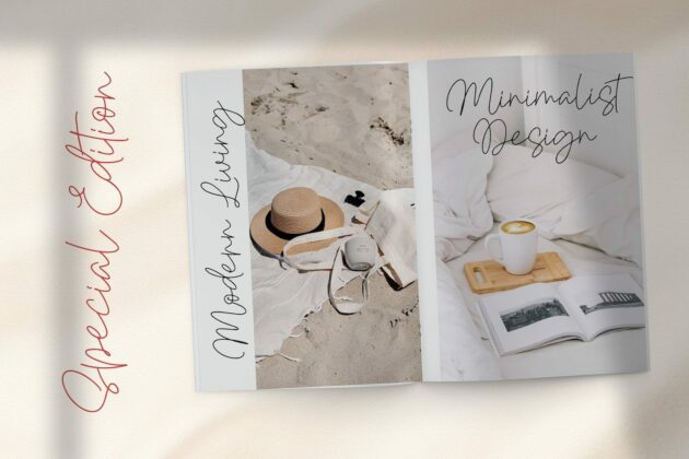 Lentera Hati - Handwritten Font Poster 2