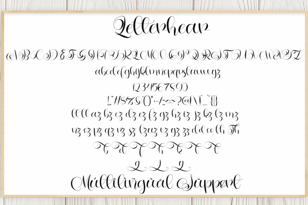 Letterhear Feminist Script Poster 2
