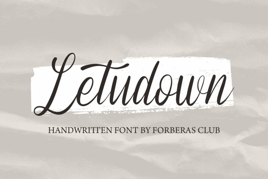 Letudown Poster 7