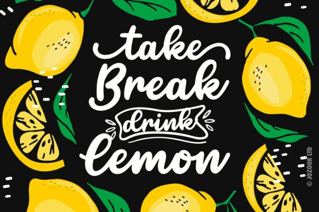 Limon Mint - Fresh Script Font Poster 2