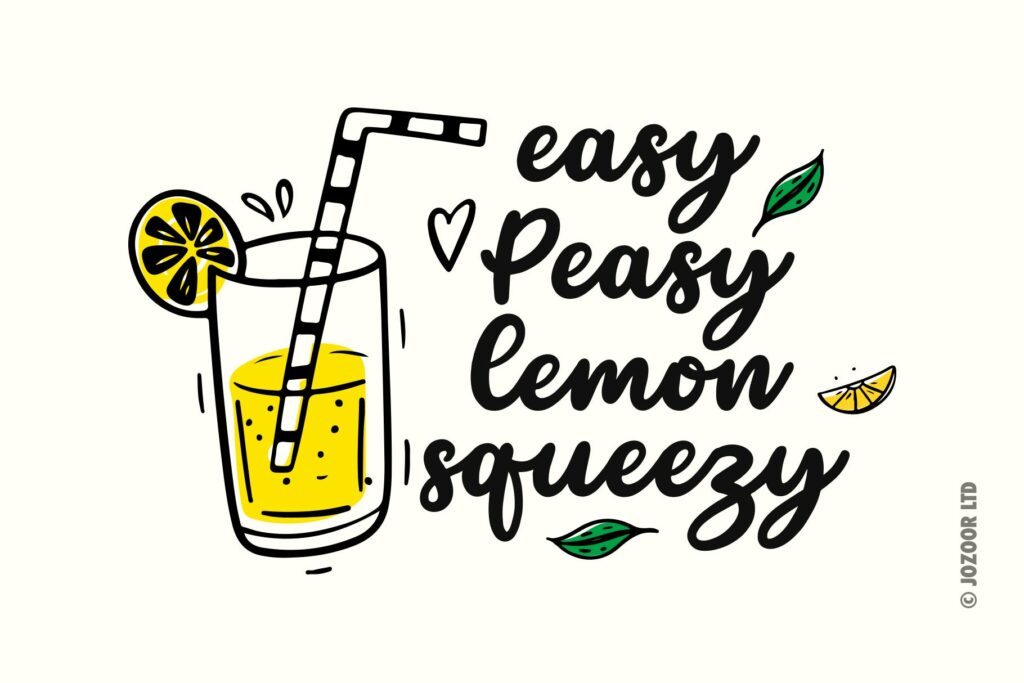 Limon Mint - Fresh Script Font Poster 5