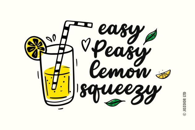 Limon Mint - Fresh Script Font Poster 5