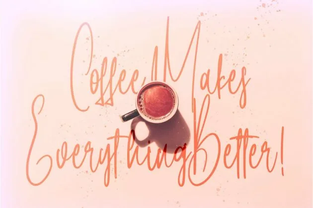 Lintang Kangen - Handwritten Font Poster 2