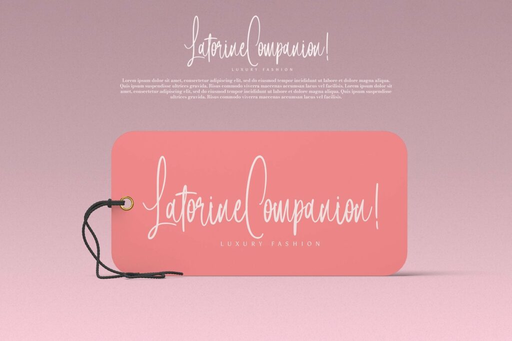 Lintang Kangen - Handwritten Font Poster 8