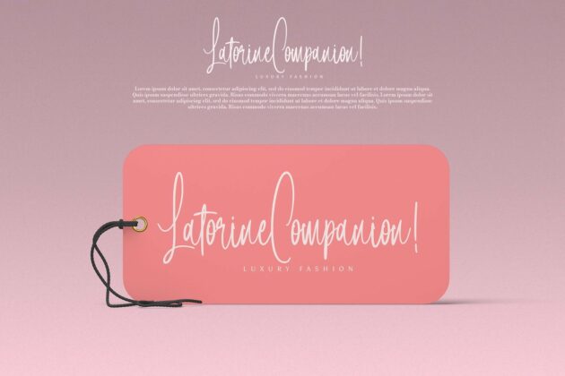 Lintang Kangen - Handwritten Font Poster 8