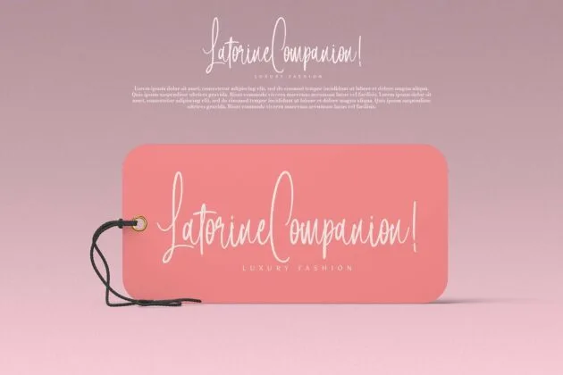 Lintang Kangen - Handwritten Font Poster 8
