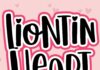 Liontin Heart Font Poster 1