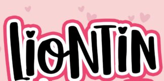 Liontin Heart Font Poster 1