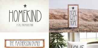 Little Farmhouse Font Bundle Poster 1