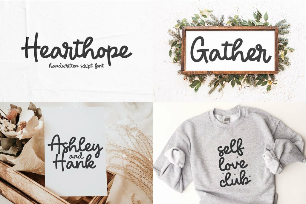 Little Farmhouse Font Bundle Poster 4