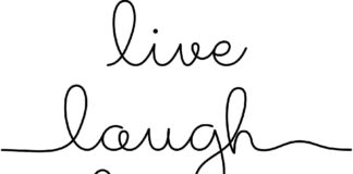 Live Laugh Love Font Poster 1