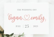 Liya Hary - Lovely Heart Script Font Poster 1