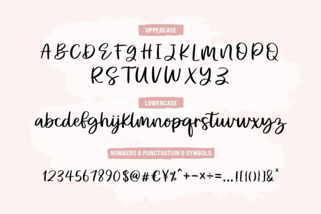 Love Always - Modern Script Font Poster 7