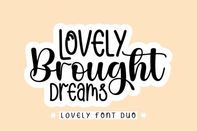 Lovely Brought Dreams Poster 2