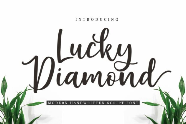 Lucky Diamond Script Poster 7