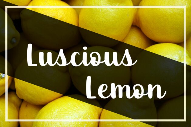 Luscious Lemon - A thick script font Poster 5