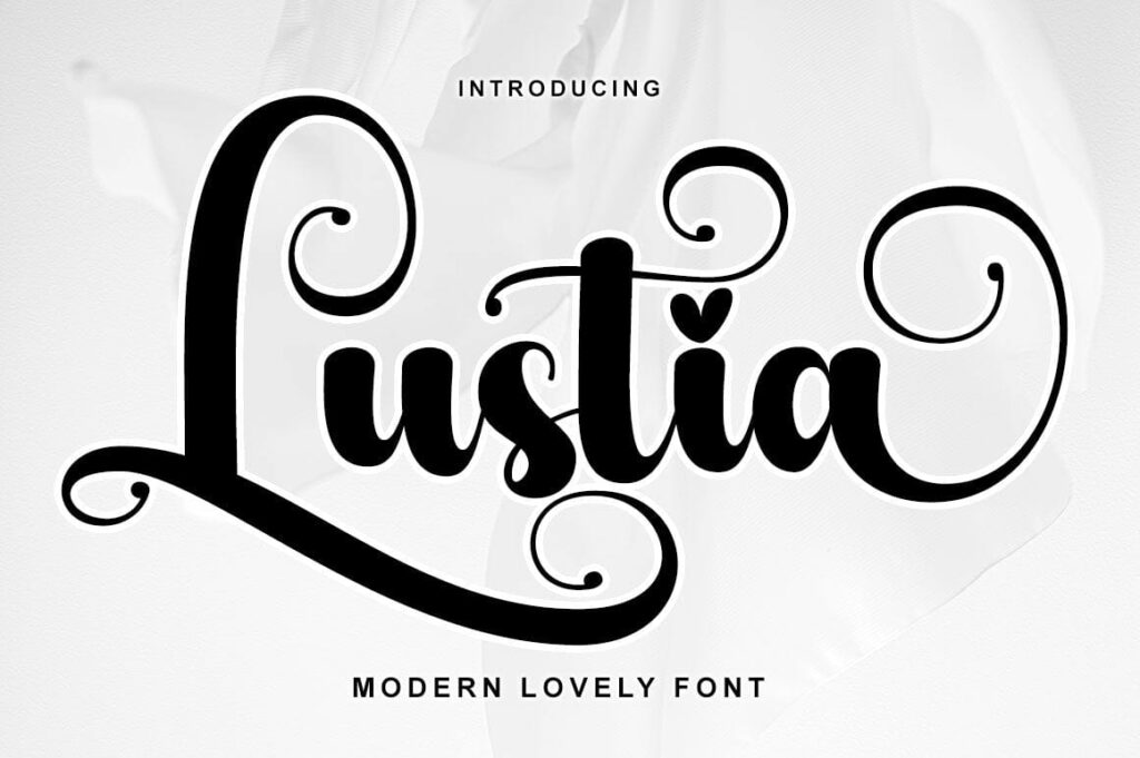Lustia Script Poster 2