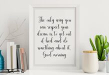 Magenta Script Font Poster 1