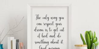 Magenta Script Font Poster 1