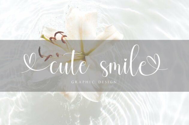 Magenta Script Font Poster 7