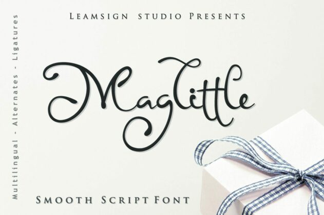 Maglittle Font Poster 4