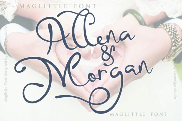 Maglittle Font Poster 6