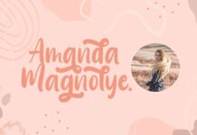 Maguire - Handwritten Font Poster 1