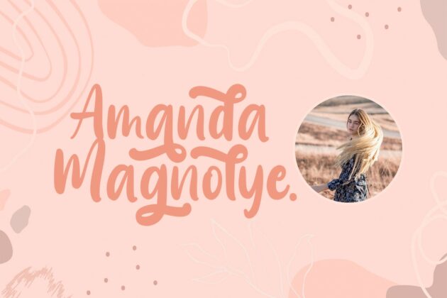 Maguire - Handwritten Font Poster 1