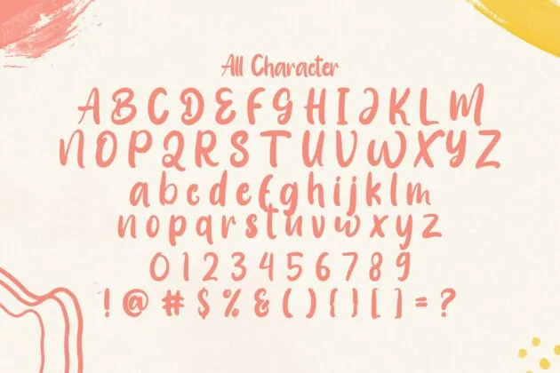 Maguire - Handwritten Font Poster 2
