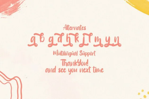 Maguire - Handwritten Font Poster 6