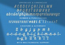 Maksum - Handwritten Font Poster 1