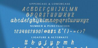 Maksum - Handwritten Font Poster 1
