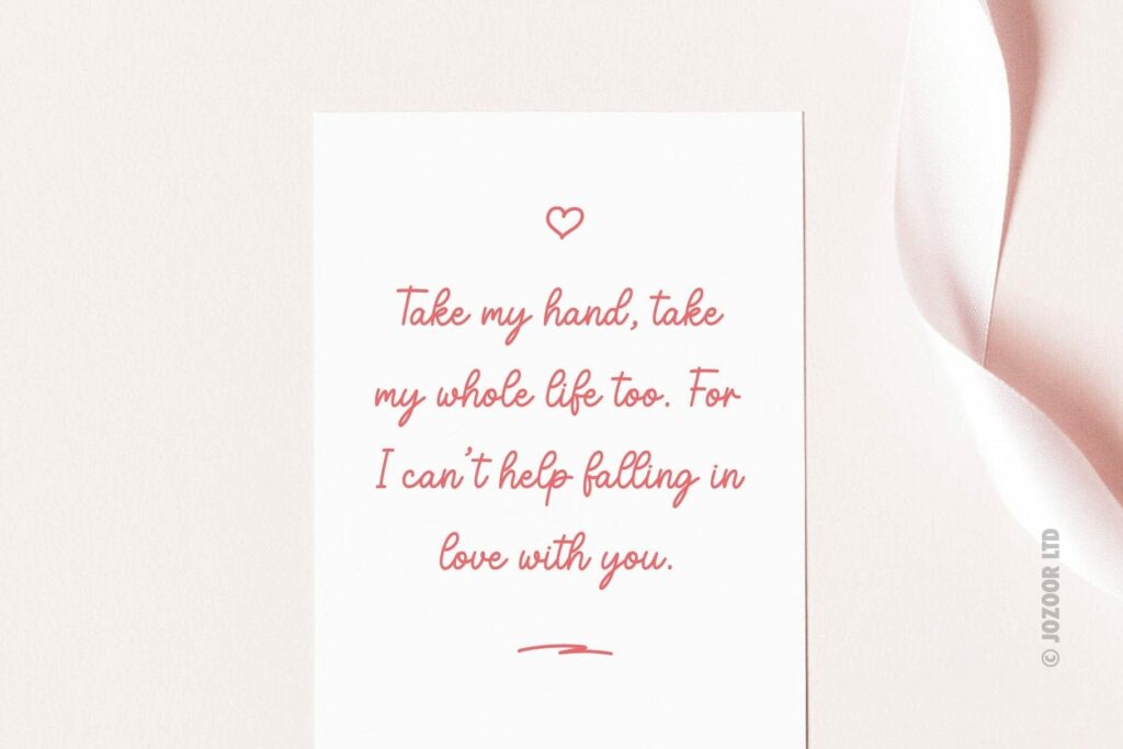 Malia Love You - Lovely Script Font Poster 3
