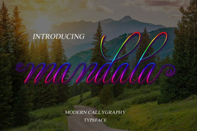 Mandala Script Poster 5