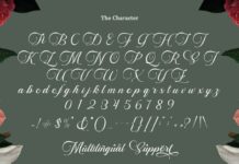 Manilla Script Poster 1