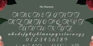 Manilla Script Poster 1