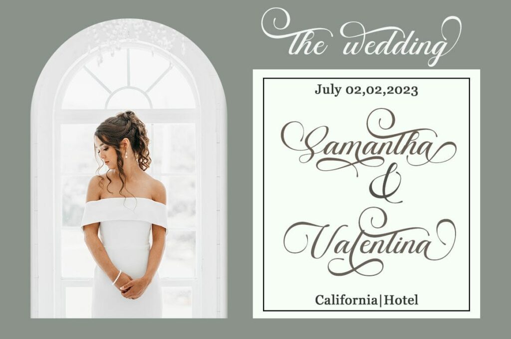 Manilla Script Poster 6