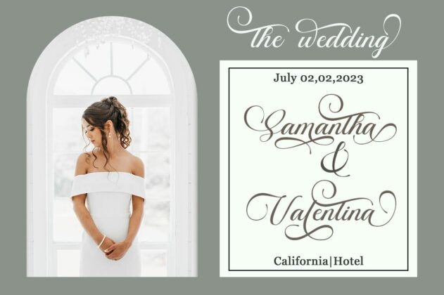 Manilla Script Poster 6