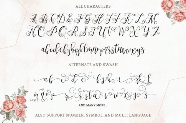 Marmia Script Poster 6