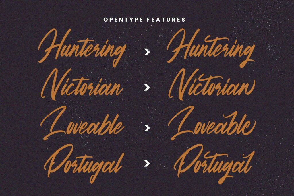 Matequn Historiya - Handwritten Font Poster 4