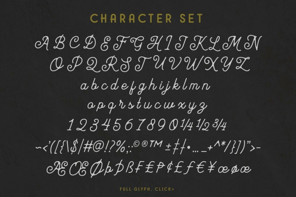 Mayhena Monoline Font Poster 10