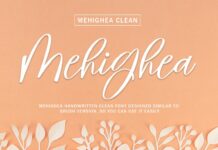 Mehighea Script Poster 1